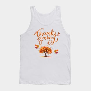 Happy Thanks giving Tank Top